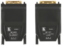 Kramer 614R/T Single-Fiber Detachable DVI Optical Transmitter &amp; Receiver