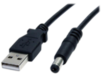 StarTech.com 2m USB to Type M Barrel Cable