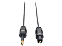 Tripp Lite 10ft Toslink to Mini Toslink Ultra Thin Digital SPDIF Audio Cable 10' 3M 3 Meter