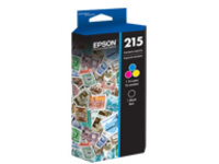 Epson 215 - 2-pack - black, color (cyan, magenta, yellow)