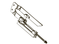 Intermec - Label stop assembly