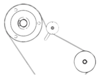Zebra - Main drive belt kit