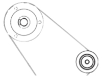Zebra - Main drive belt kit