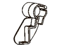 Zebra - Cover hinge left and right
