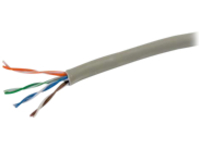 C2G 500ft Cat6 Bulk Ethernet Network Cable-Solid UTP-Riser CMR Gray TAA