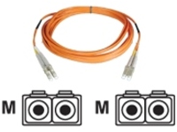 Tripp Lite 65M Duplex Multimode 50/125 Fiber Optic Patch Cable LC/LC 65 Meter