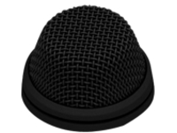 Installed boundary layer microphone