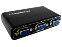 Comprehensive 1 PC to 4 High Resolution VGA Distribution Amplifier
