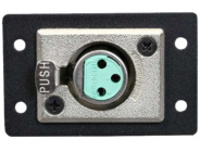 C2G Wiremold Audio/Video Interface Plates (AVIP) Switchcraft XLR 3-Pin Female to Solder Cups