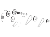 Zebra - Drive gear kit