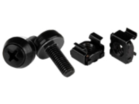 StarTech.com M6 x 12mm Screws and Cage Nuts