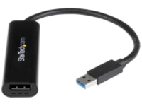 StarTech.com Slim USB 3.0 to DisplayPort Adapter - External USB Video Card - external video adapter - T5-302 - 16 MB - …