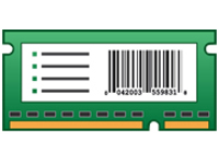 Lexmark Bar Code Card and Forms Card - ROM (fonts) - barcode, forms - for Lexmark MB2442, MX410, MX417, MX510, MX511, MX517, MX521, XM1145