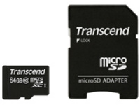 Transcend Premium - Flash memory card (microSDHC to SD adapter included)
