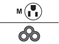 Lind - Power cable - NEMA 5-15P (M) to IEC 60320 C5