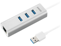 Anker Unibody Unibody 3-Port USB 3.0 and Ethernet Hub