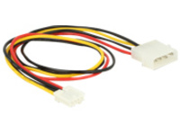 Delock - Stromkabel - 4-Pin-Mini-Stromversorgungsstecker (W) zu interne Stromversorgung, 4-polig (M)