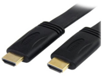 StarTech.com 25 ft Flat High Speed HDMI Cable with Ethernet