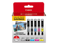 Canon CLI-251 Value Pack