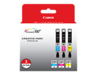 Canon CLI-251 3 Color Pack
