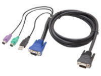 Syba SY-CAB50086 - Keyboard / video / mouse / USB cable