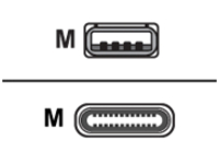 Huddly - USB cable - USB Type A (M) to USB-C (M)