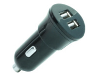 Car Charger 2 USB 12-24V-out 5.0V