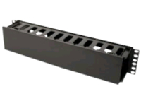 RackSolutions - Rack cable management tray with cover