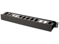 RackSolutions - Rack cable management tray with cover