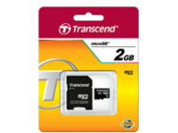 Transcend - Flash memory card (SD adapter included)