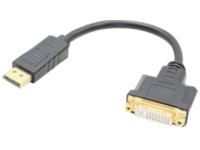 AddOn 8in DisplayPort to DVI-I Adapter Cable