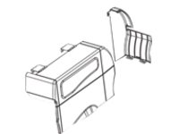 Zebra - Printer media cover