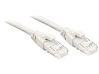 1M CAT6 U/UTP SNAGLESS GIGABIT NETWORK CABLE WHITE