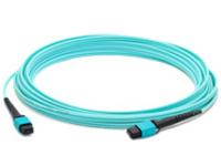 AddOn 25m MPO OM4 Aqua Patch Cable