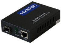 AddOn 100Mbs 1 RJ-45 to 1 SFP Media Converter