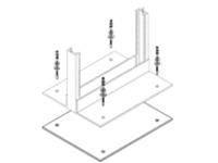 B-Line - Rack isolation kit