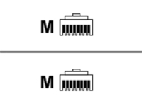 AddOn - Patch cable - RJ-45 (M) to RJ-45 (M)