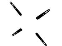Peerless-AV ACC4X4 - Mounting component (VESA adapter)