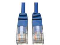 Tripp Lite 6ft Cat5e / Cat5 350MHz Molded Patch Cable RJ45 M/M Blue 6&#x27;