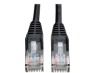 Tripp Lite 25ft Cat5e / Cat5 Snagless Molded Patch Cable RJ45 M/M Black 25'