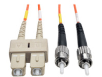 Tripp Lite 5M Duplex Multimode 50/125 Fiber Optic Patch Cable SC/ST 16' 16ft 5 Meter