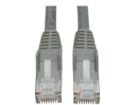 Tripp Lite 20ft Cat6 Gigabit Snagless Molded Patch Cable RJ45 M/M Gray 20'