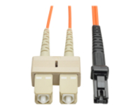 Tripp Lite 3M Duplex Multimode 62.5/125 Fiber Optic Patch Cable MTRJ/SC 10' 10ft 3 Meter