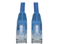 Tripp Lite 14ft Cat6 Gigabit Snagless Molded Patch Cable RJ45 M/M Blue 14' - patch cable - 4.3 m - blue
