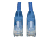 Tripp Lite 1ft Cat6 Gigabit Snagless Molded Patch Cable RJ45 M/M Blue 1&#x27;