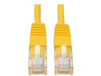 Tripp Lite 3ft Cat5e / Cat5 350MHz Molded Patch Cable RJ45 M/M Yellow 3'
