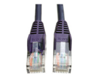 Tripp Lite 10ft Cat5e Cat5 Snagless Molded Patch Cable RJ45 M/M Purple 10'