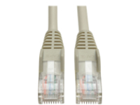 Tripp Lite 50ft Cat5e / Cat5 Snagless Molded Patch Cable RJ45 M/M Gray 50'