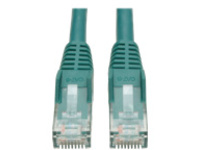 Eaton Tripp Lite Series Cat6 Gigabit Snagless Molded (UTP) Ethernet Cable (RJ45 M/M), PoE, Green, 4 ft. (1.22 m)