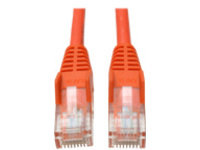 Tripp Lite 3ft Cat5e / Cat5 Snagless Molded Patch Cable RJ45 M/M Orange 3'